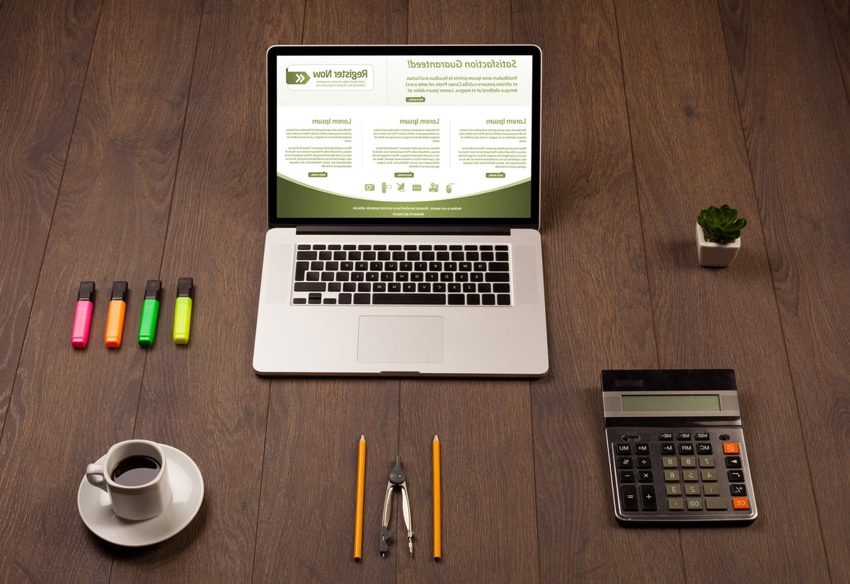 simple website menu design