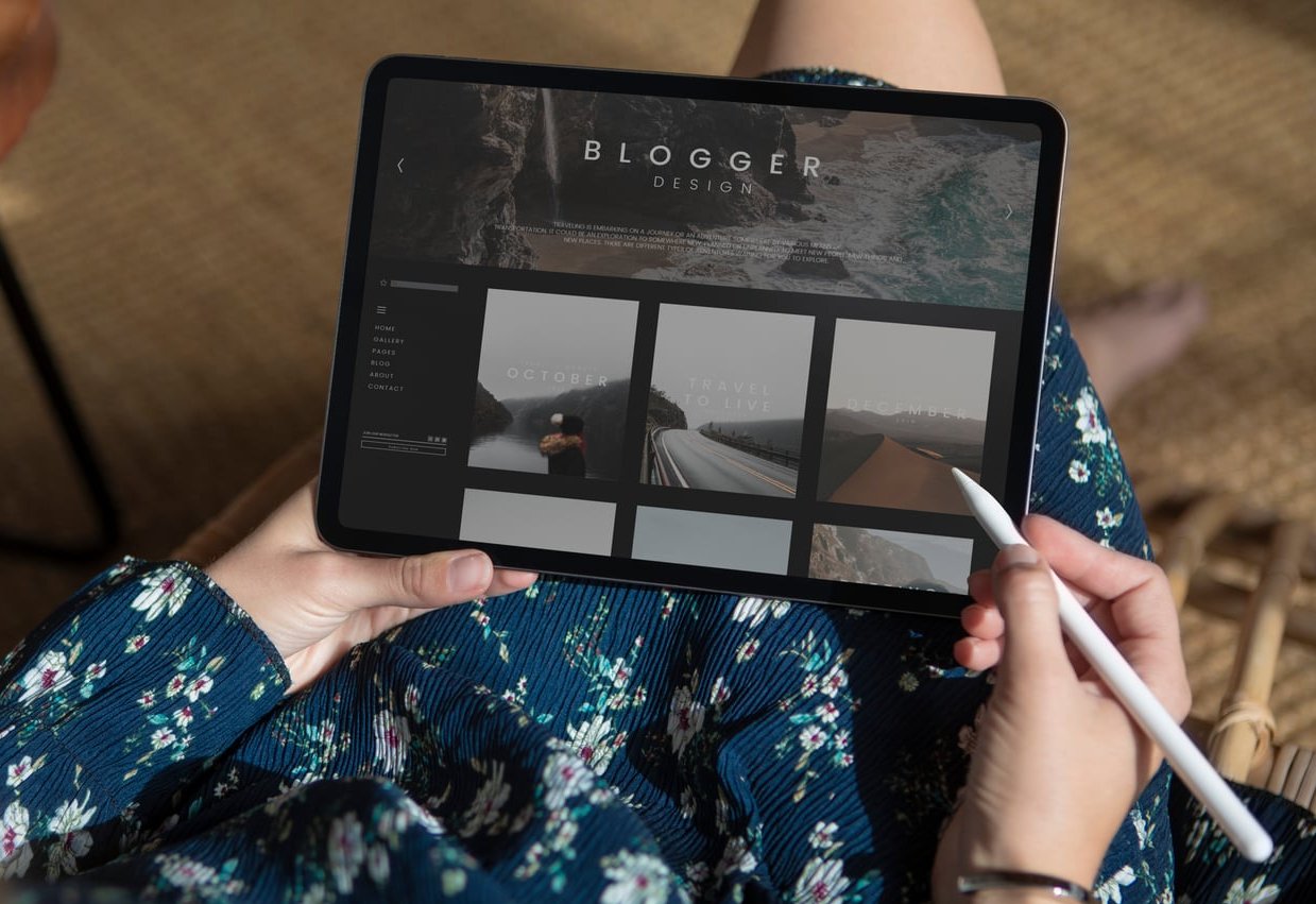 simple website menu design