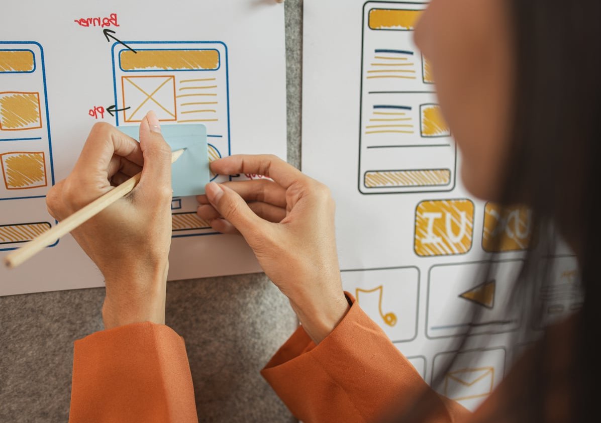 website hero section design