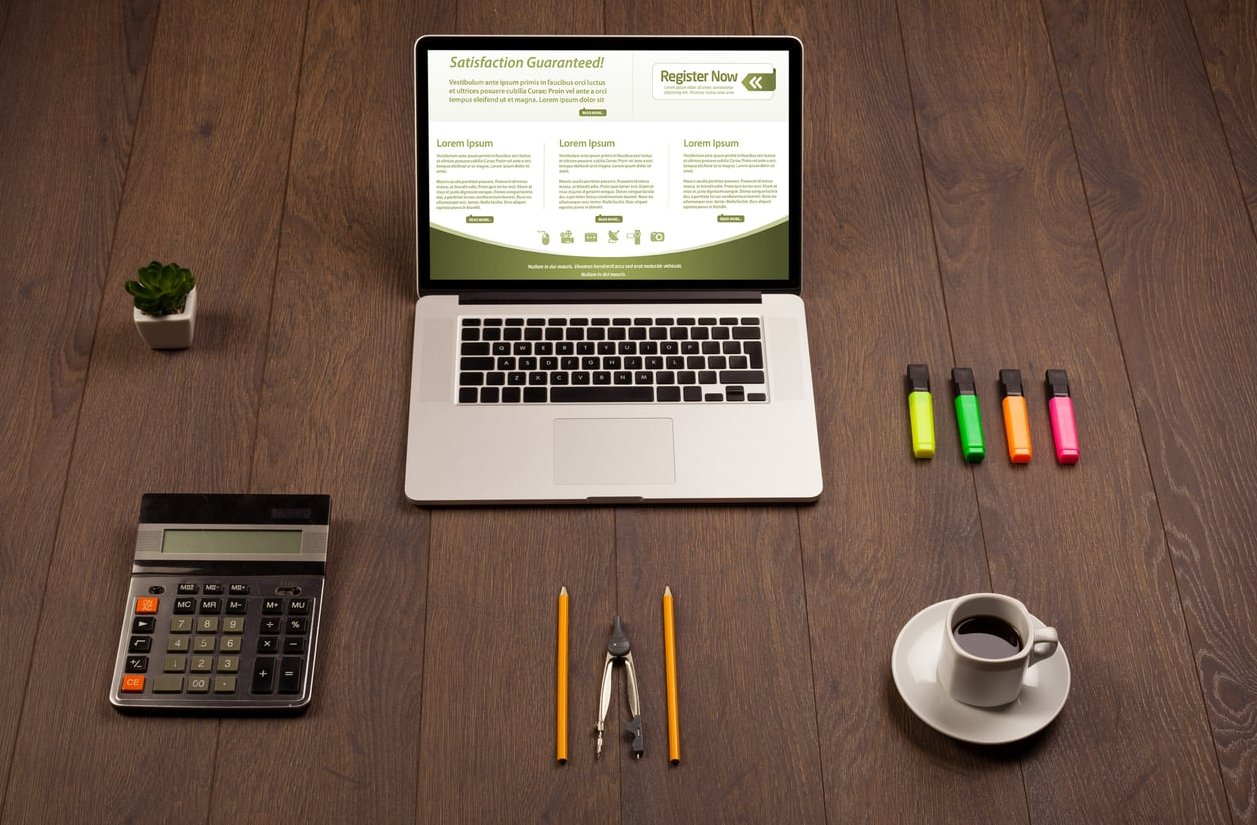 landscaping website design